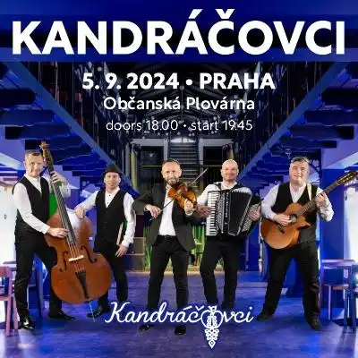 Kandráčovci Praha koncert