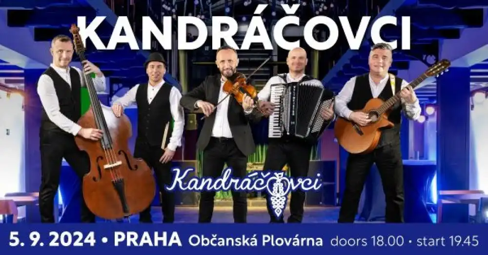Koncert Kandráčovci Praha